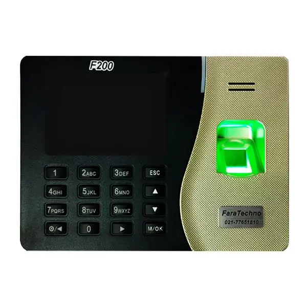 دستگاه حضور و غیاب فرا تکنو مدل Fara techno F200