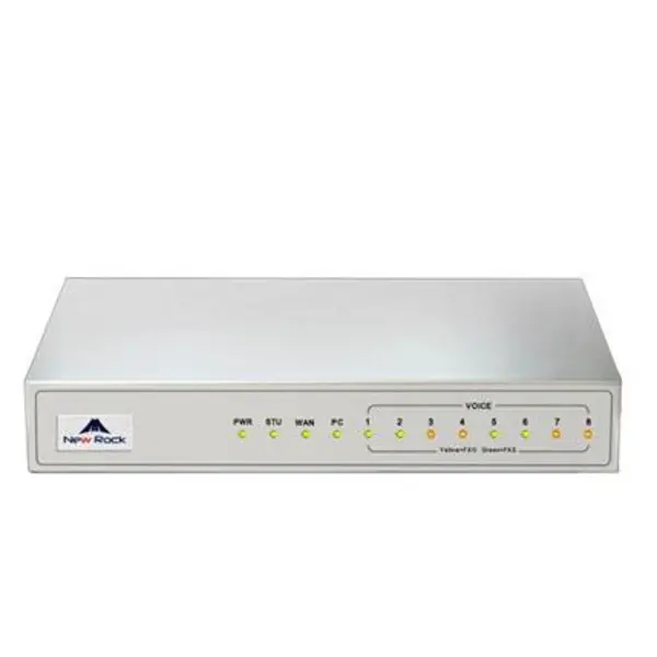 گیت وی تلفن آنالوگ به آی پی FXO نیوراک Newrock MX8G-8FXO NewRock MX8G-8FXO Gateway