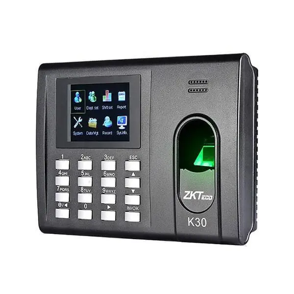 دستگاه حضور غیاب زد کی تی اکو مدل K30 ZKTeco K30 Time Attendance Terminal