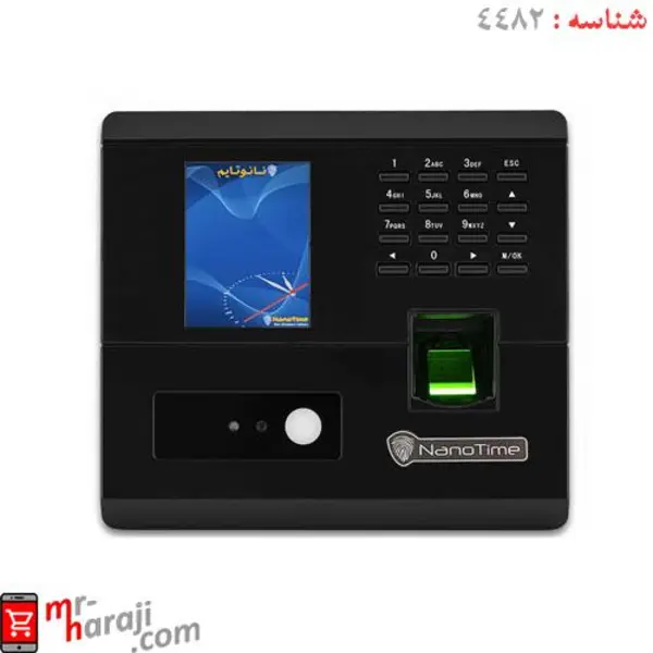 دستگاه حضور و غیاب تشخیص چهره نانوتایم ZK BF500