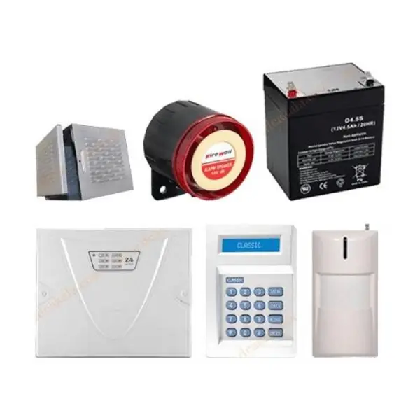 پکیج دزدگیر کلاسیک با 1 تا 4 چشمی بی سیم و تلفن کننده ثابت - 2