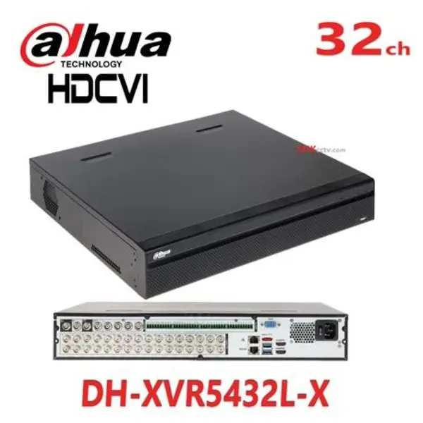 دستگاه ذخیره ساز DVR داهوا مدل DH-XVR5432L-X XVR5432L-X 32 Channel Penta-brid 1080P 1.5U Digital Video Recorder - 2