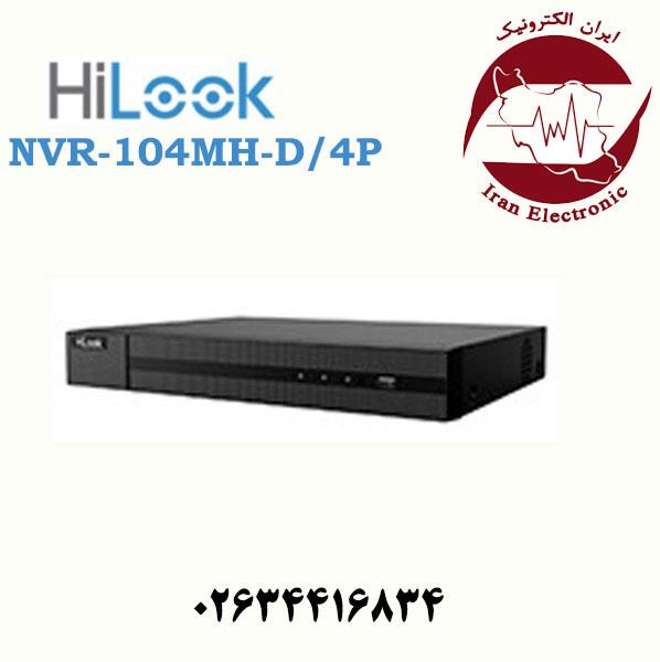 دستگاه ان وی ار هایلوک HiLook NVR-104MHD/4P
