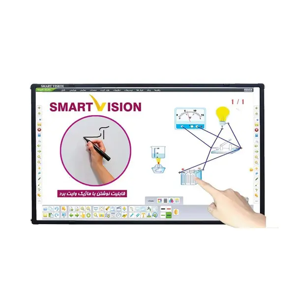تخته هوشمند اسمارت ویژن مدل IR-8210C Smart Vision IR-8210C Smart Board - 4