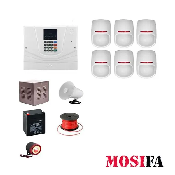 پکیج دزدگیر مستر مدل MPY6 MASTER MPY6 alarm package