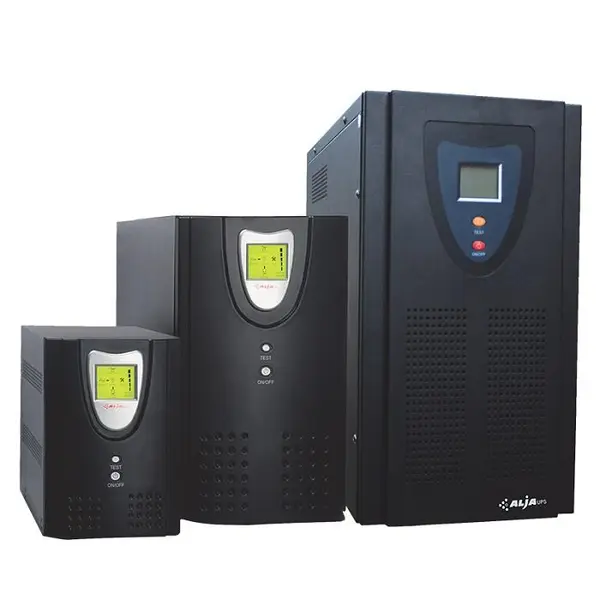 یو پی اس آلجا سری کی آی با توان 1000 ولت آمپر ALJA KI Series 1000L Line Interactive UPS External Battery