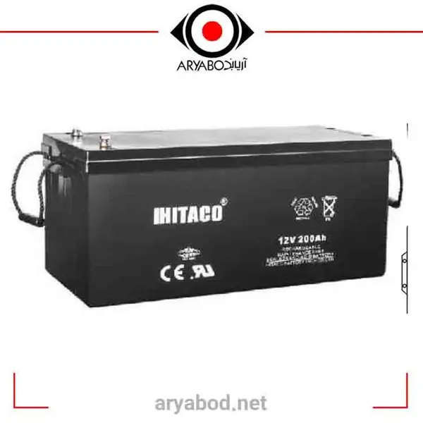 باتری 12ولت 200آمپر ساعت هیتاکو HITACO