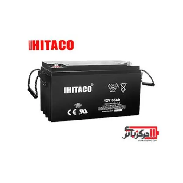 باتری 12 ولت 28 آمپر هیتاکو مدل 12V28AH