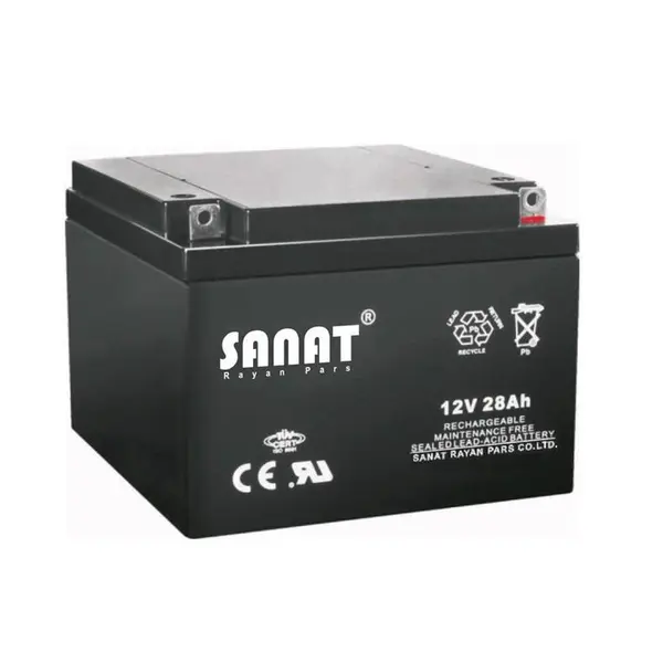 باتری فاران مدل یو پی اس 12 ولت 28 آمپرساعت Faran 12V-28AH UPS Battery