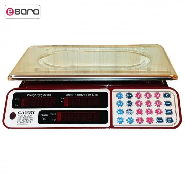 ترازو فروشگاهی کمری مدل ACS-30-JE11