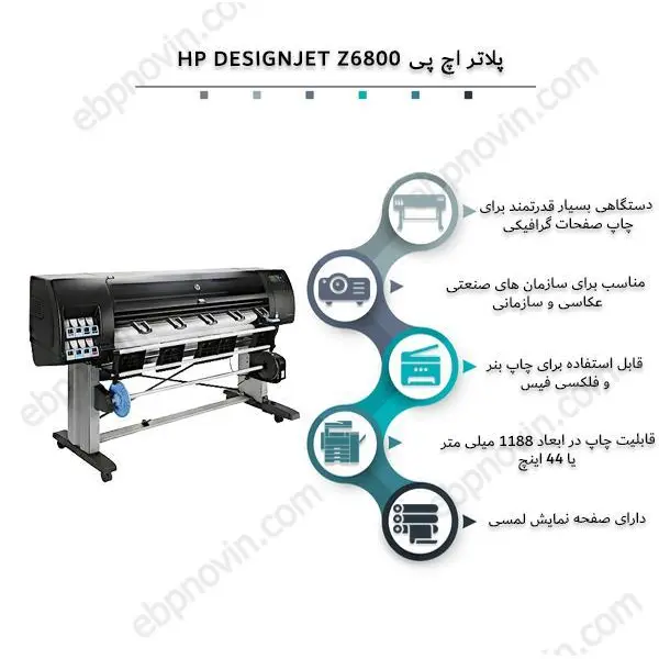 پلاتر اچ پی HP Designjet Z6800 - 2
