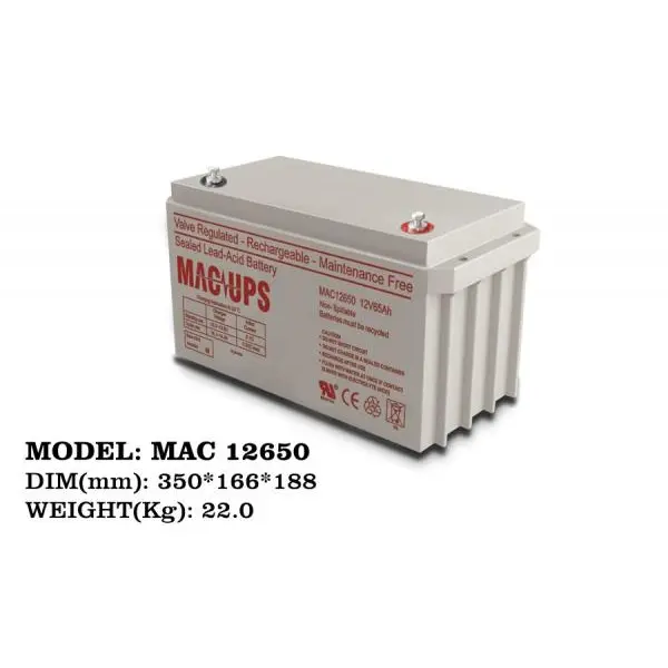 باتری MAC 12V65Ah Faratel MAC 12650 12V 65AH UPS Battery