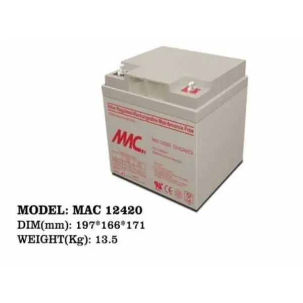 Faratel MAC 12650 12V 65AH UPS Battery