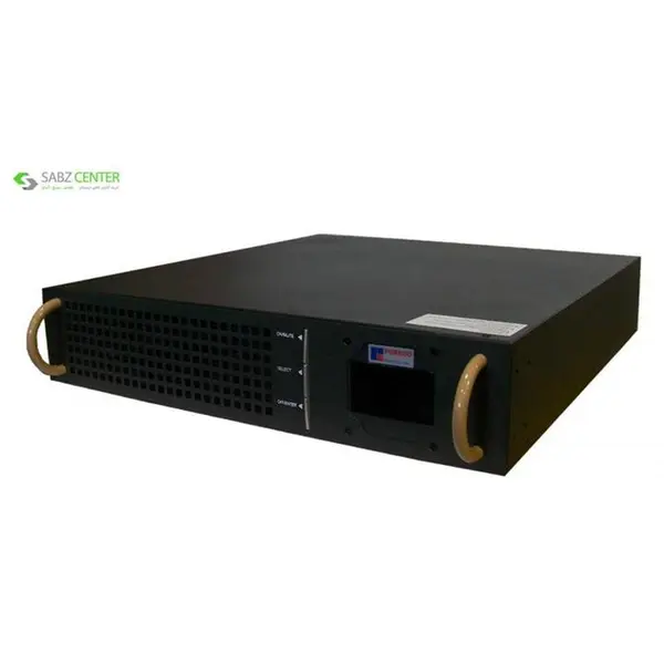 یو پی اس رک مونت پُرسو مدل PEC-RMD1102B72VDC ظرفیت 2KVA به همراه شش باتری داخلی Porsoo Rack Mount PEC-NGD1102B72VDC UPS 2KVA 6 Internal Battery