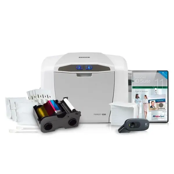 پرینتر چاپ کارت PVC فارگو مدل سی 50 Fargo C50 Card Printer