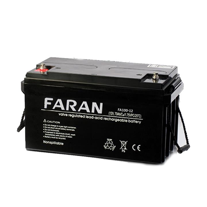 باتری سیلد اسید ۱۰۰ آمپر فاران ۱۲V-100A UPS Battery Faran
