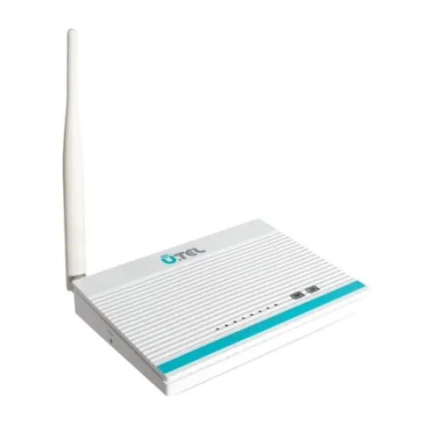 مودم روتر بیسیم یوتل مدل ای 154 U.TEL A154 150Mbps Wireless ADSL2+ Modem Router
