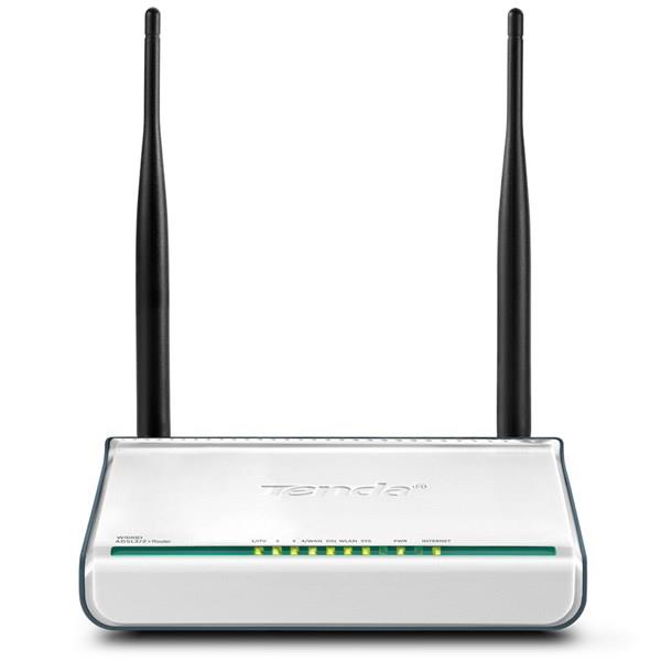 Tenda W300D Wireless N300 ADSL2+ Modem Router