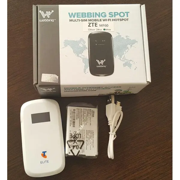 مودم همراه 3G زد تی ای مدل MF60 ZTE MF60 3G Wifi Modem