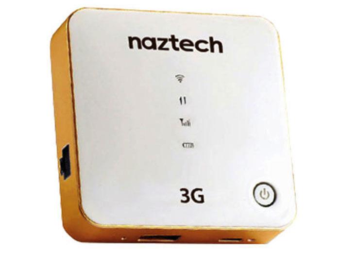 Naztech NZT-7730 3G Router Wi-Fi Hotspot and Powerbank