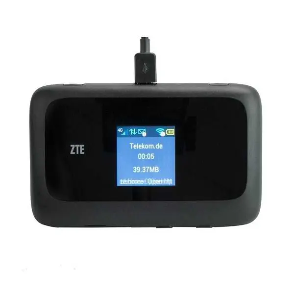 مودم 4 جی بی سیم و قابل حمل زد تی ای مدل ام اف 910 ZTE MF910 4G LTE Wi-Fi Modem Mobile Hotspot - 4