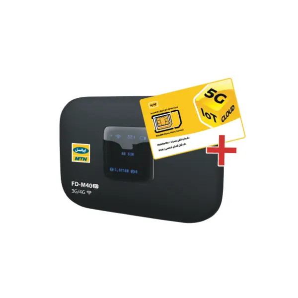 مودم 4G قابل حمل ایرانسل مدل FD-M40