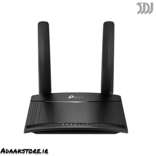 مودم سیمکارتی روتر 4G LTE بی سیم TP-Link 300Mbps مدل TL-MR100- سه سال گارانتی شرکتی