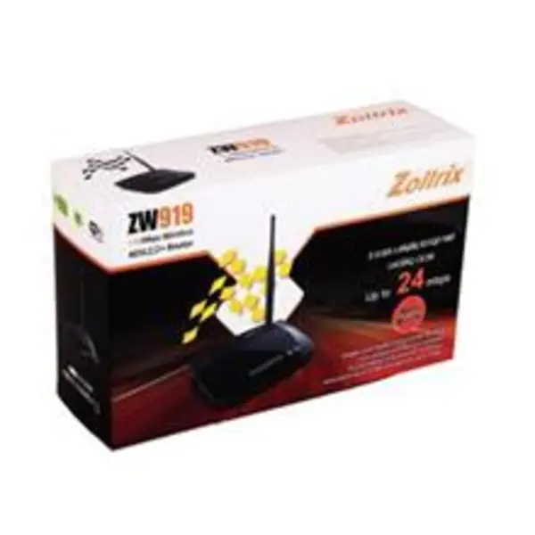 Zoltrix ZW919-3G-150mbps-Wireless-ADSL2+Router