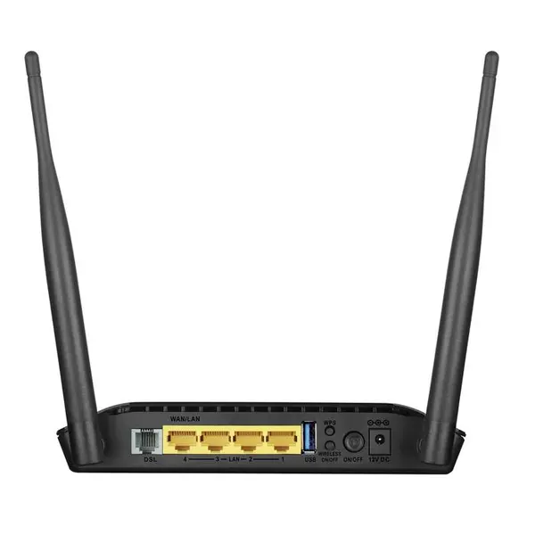مودم-روتر بی سیم دی-لینک از نوع ADSL2/2+N300 مدل DSL-2790U D-Link DSL-2790U N300 ADSL2+ Wireless Router
