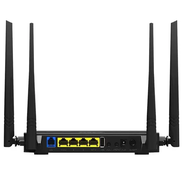 مودم روتر ADSL2+ تندا مدل دی 305 Tenda D305 Broadband CPE N300 ADSL2+ Modem Router