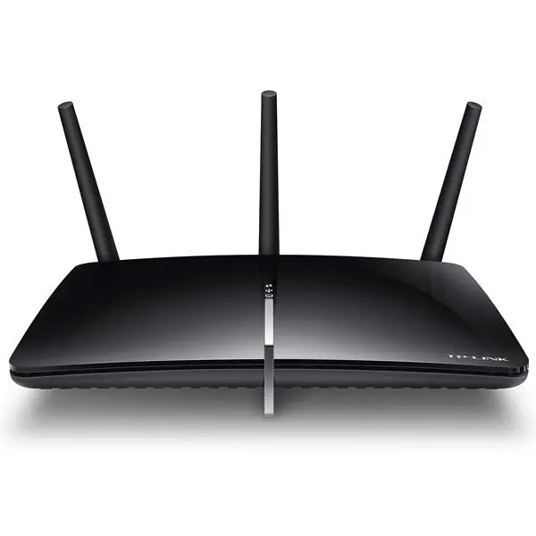 مودم-روتر +ADSL2، بی سیم و دوباند تی پی-لینک مدل Archer D5 TP-LINK Archer D5 AC1200 Wireless Dual Band Gigabit ADSL2+ Modem Router - 4