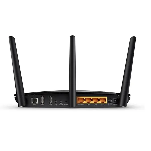 مودم-روتر +ADSL2، بی سیم و دوباند تی پی-لینک مدل Archer D5 TP-LINK Archer D5 AC1200 Wireless Dual Band Gigabit ADSL2+ Modem Router - 2