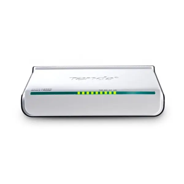 مودم-روتر +ADSL2 و باسیم تندا مدل D820R Tenda D820R ADSL 2+ Modem Router with 1-Port Switch - 5
