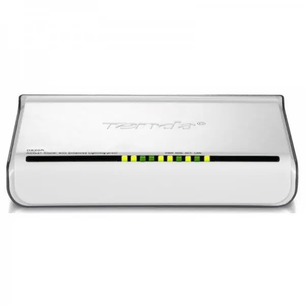 مودم-روتر +ADSL2 و باسیم تندا مدل D820R Tenda D820R ADSL 2+ Modem Router with 1-Port Switch - 3