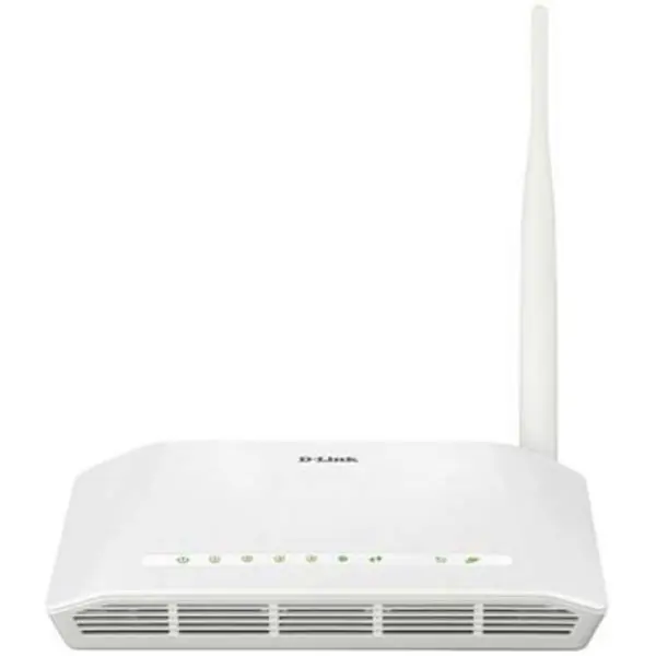 مودم روتر بی سیم +ADSL2 دی-لینک مدل DSL-2730U/U1 D-Link DSL-2730U/U1 N150 ADSL2+ Wireless Router