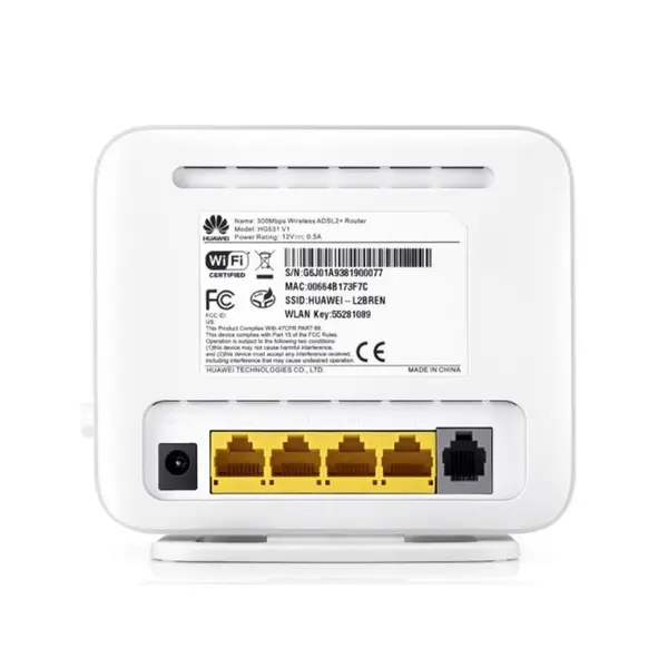 مودم-روتر هوآوی بی سیم +ADSL2 مدل HG531 V1 Huawei HG531 V1 Wireless ADSL2 Plus Modem Router - 4
