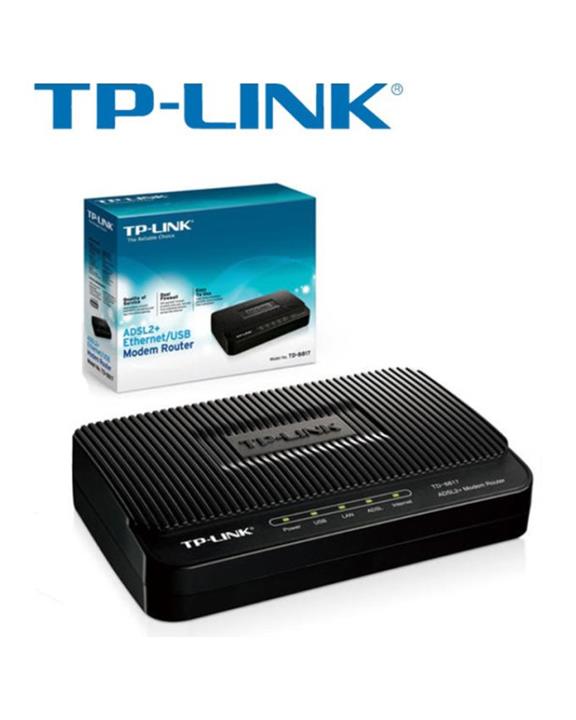 TP-LINK TD-8817 ADSL2+ Ethernet/USB Modem Router