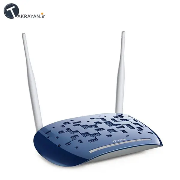 مودم-روتر بی سیم و +ADSL2 تی پی-لینک مدل TD-W8960N TP-Link Wireless N ADSL2+ Modem Router TD-W8960N