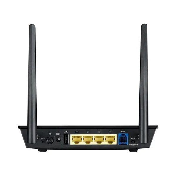 مودم-روتر ADSL و بی سیم ایسوس مدل DSL-N12U B1 Asus DSL-N12U B1 Wireless N300 ADSL Modem Router Asus DSL-N12U Wireless N300 ADSL Modem Router
