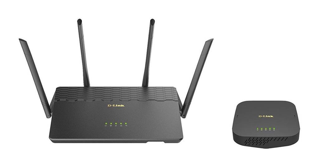 D-Link COVR AC3900 Whole Home Wi-Fi System - Coverage up to 6,000 sq. ft, MU-MIMO Wi-Fi Router and Seamless Extender (COVR-3902-US)