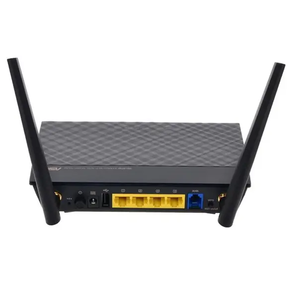 مودم روتر بی سیم N300 ایسوس سری +ADSL2 مدل N14U_C1 Asus N14U_C1 Wireless N300 ADSL2+ Modem Router