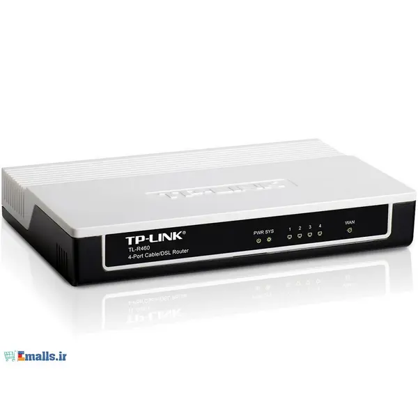 تی پی لینک روتر TL-R460 TP-LINK TL-R460 4-Port Cable/DSL Router - 4