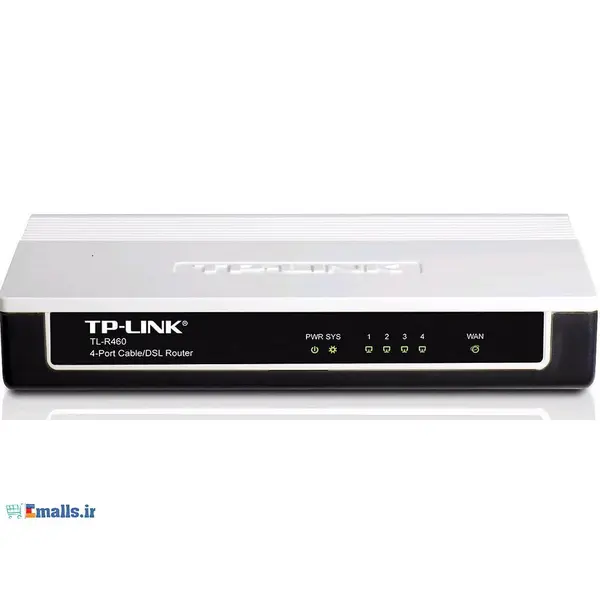 تی پی لینک روتر TL-R460 TP-LINK TL-R460 4-Port Cable/DSL Router - 2