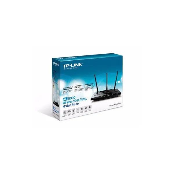 TP-LINK Archer VR400 AC1200 Wireless Gigabit Modem Router
