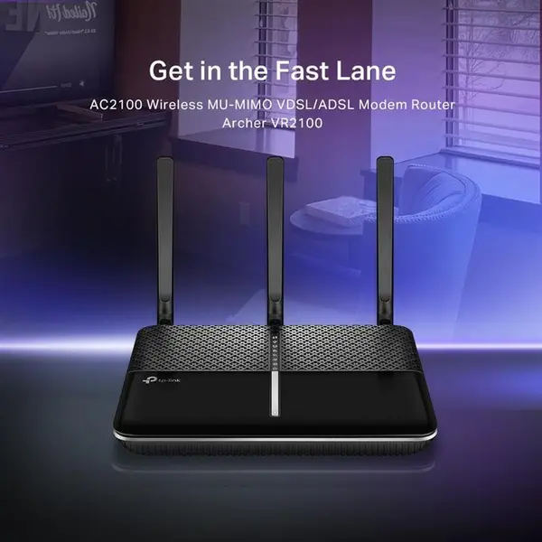 TP-Link Archer VR2100 VDSL/ADSL Wireless AC2100 Modem Router