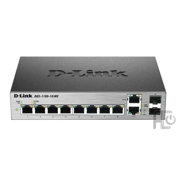 سوییچ 10 پورت دی لینک مدل دی جی اس 1100 D-Link DGS-1100-10/ME‎ 10 Port Smart Switch - 4