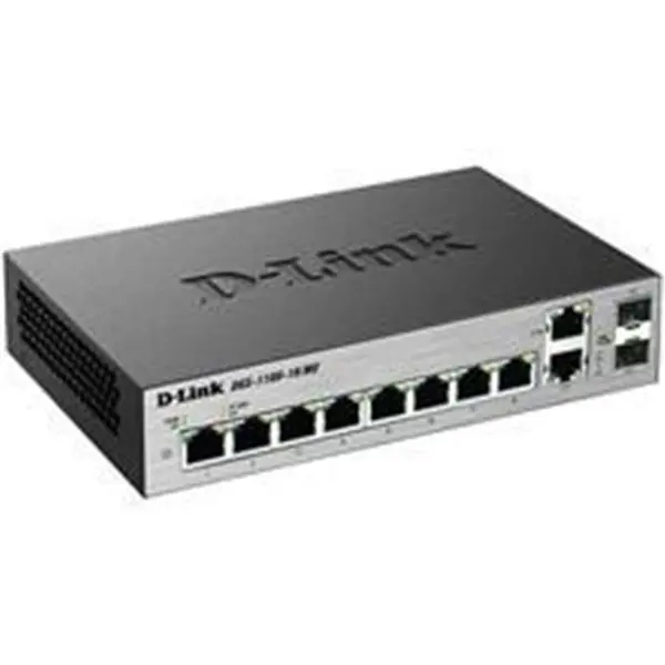 سوییچ 10 پورت دی لینک مدل دی جی اس 1100 D-Link DGS-1100-10/ME‎ 10 Port Smart Switch - 5