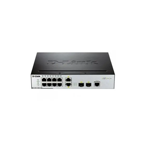 سوییچ قابل مدیریت 10 پورت گیگابیت دی-لینک DGS-3000-10TC D-Link DGS-3000-10TC 10-Port Gigabit L2 Managed Switch - 2