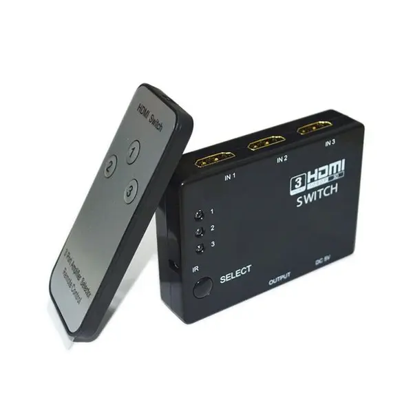 سوئیچ 1 به 3 HDMI مدل CY-35 Faranet HDMI Switch 3port+control
