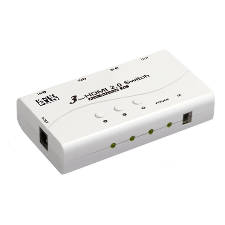 K-NET Plus kps713 1x3 HDMI Switch